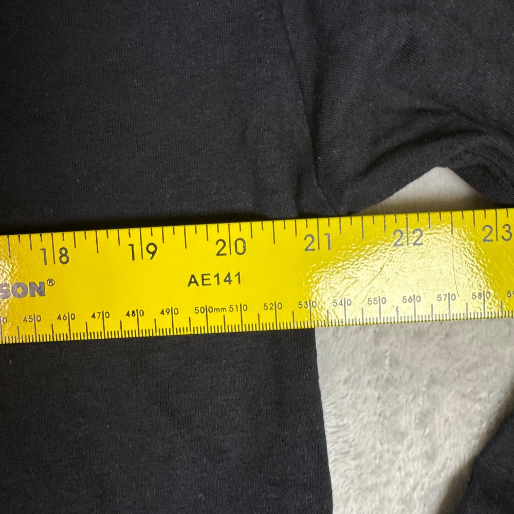 NWOT American‎ Giant Womens Hemp Long Sleeve Crew Neck Tee T-Shirt XL Black - Picture 9 of 11